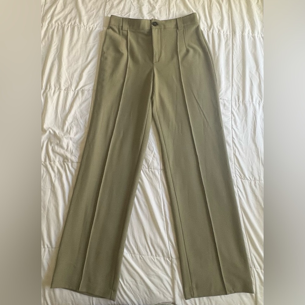 Francisco front pleated wide leg, high waisted pants